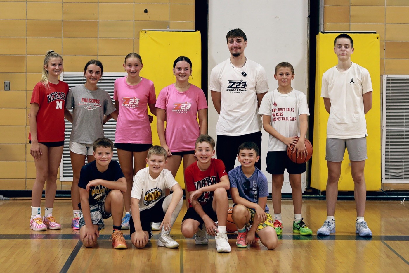Zac with a group of Z23 trainees